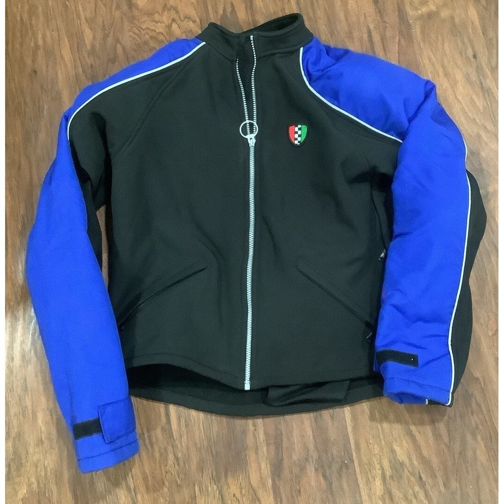 Jacket: biker Corazzo polyester Padded Coat Large Used